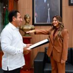 Eduardo Ramírez designa a Alejandra Gómez como nueva titular de la Comisión Estatal de Caminos
