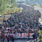 INGRESA CARAVANA MIGRANTE A MÉXICO