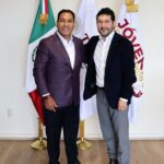 Eduardo Ramírez se reúne con el titular de la STPS, Marath Baruch Bolaños López