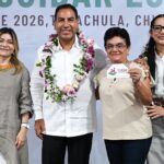 Eduardo Ramírez lleva Cuidar es Amar a familias de Tapachula